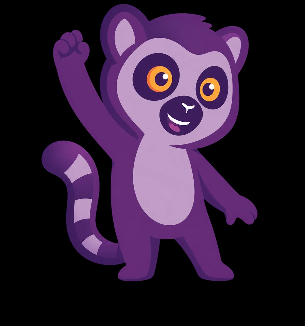 Rumoo lemur mascot